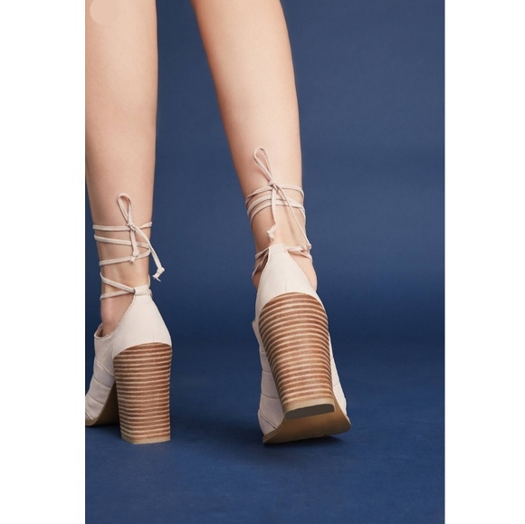 Sassy Seychelles x Anthropologie Lace-Up Shooties - Picture 4 of 5